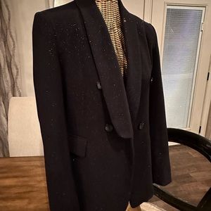 Molly Bracken glitter blazer